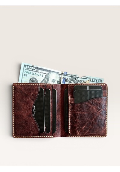 Kalkan Deri Babil İtalyan Taba Deri Cüzdan Horse Leather
