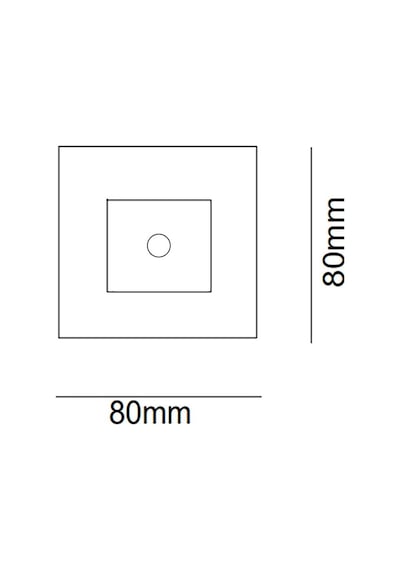 Tra74131S Eco 8*8 Cm Led Aplik Trap-S (545959793) Beyaz