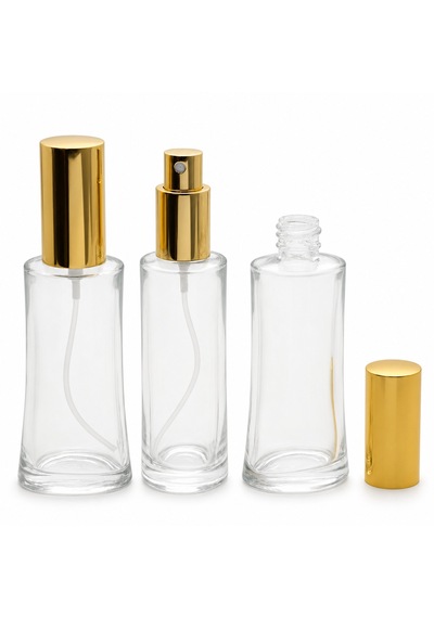 20 Adet Boş Cam Parfüm Şişe, 50 Ml, Eyfell Model28