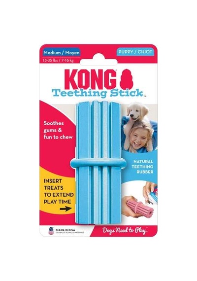 Kong Puppy Teething Stick Yavru Köpek Diş Kaşıma Oyuncağı M
