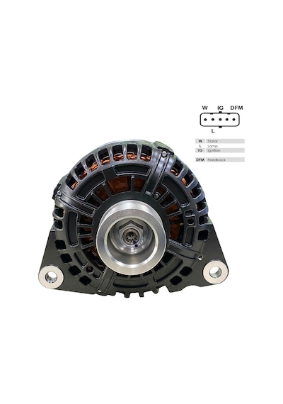 Prestolıte 24v Alternatör Dinamo 120 A Soketli 5 Fiş W-l-ıg-dfm