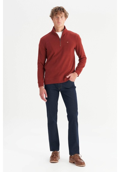 Wrangler Selanik Kırmızı Erkek Sweatshirt W2520532810 Kırmızı
