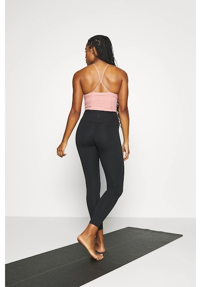 Nike Yoga Women's High Rise Leggings Yüksek Belli 7/8 Boy Toparlayıcı Tayt Siyah