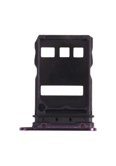 Huawei Uyumlu Mate 30e Pro 5g Sim Kart Tepsisi Tepsisi Koyu Mor