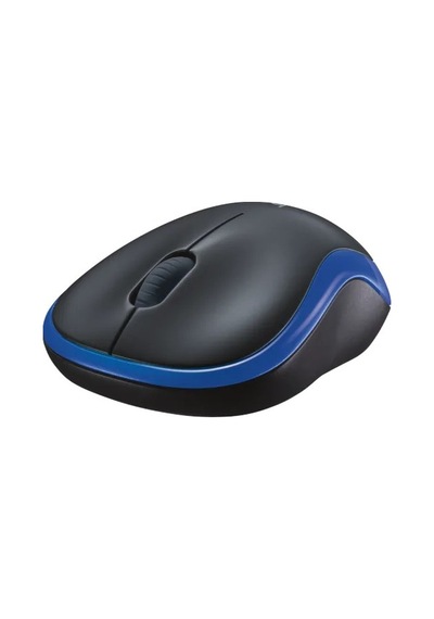 Logitech M185 Kablosuz Mouse Siyah-mavi 910-002236