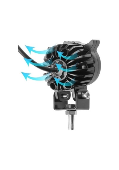 Baykuş Led Sis Farı Çakarlı 4 Fonksiyon Çift Renk Sarı-beyaz Moto-offroad-suv 2adet