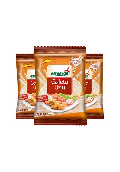 Esmergil Galeta Unu 3'lü Paket 3 x 200 Gr