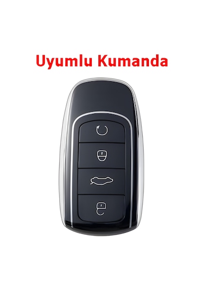 Chery Tiggo 8 Omoda 5 Tiggo 7 Uyumlu Kumanda Anahtar Kılıfı Oto Anahtarlık Lila
