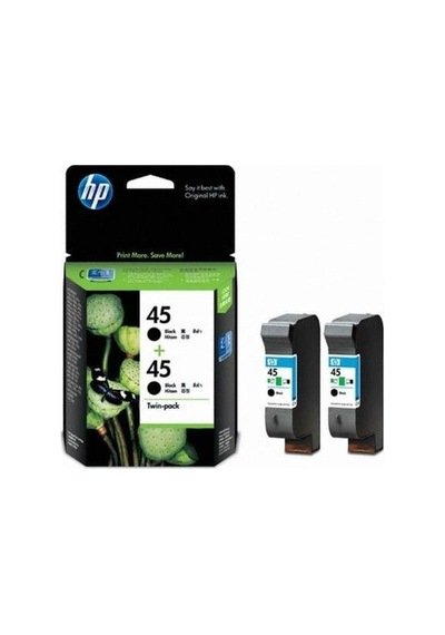 Hp 45 Cc625aa Ikili Paket Siyah Kartuş 51645a 86819878273651645a Hp