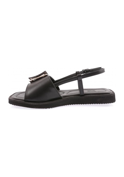 Dgn 515-23y Kadin Kare Tokali Sandalet 515-2261-R1534 Siyah