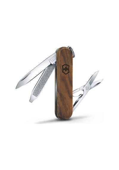 Victorinox 0.6223.61 Classic Sd Wood Kamp Çakı, Ceviz Ağacı Kahverengi