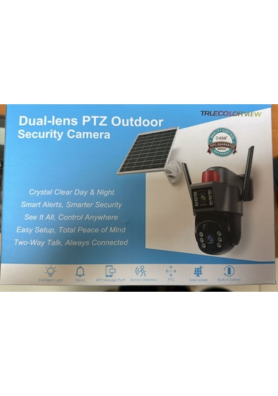O-kam 7015 4g Sim Kartlı Solar 6mp Ptz 2 Lens 3 Görüntü + Siren + Alarm + Hoparlör + Mikrofon