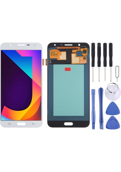 Samsung Galaxy Uyumlu J7 Core Sm J701 Lcd Ekran Beyaz Renk İlanı+tamir Seti Oled