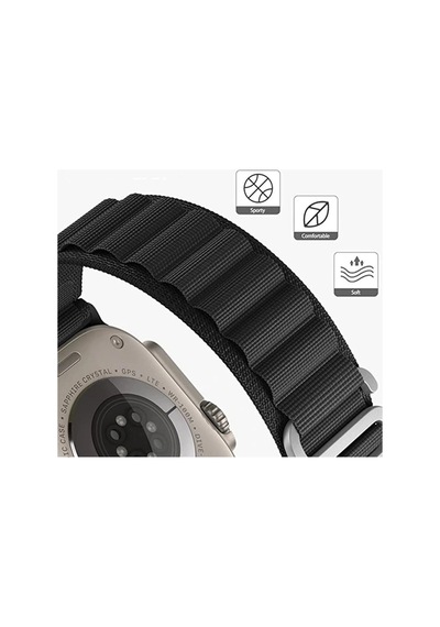 Watch 38mm Mountain Kordon - Beyaz İtdark9082