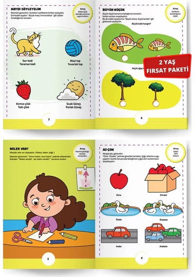 2 Yaş Fırsat Paketi - Hikayeli