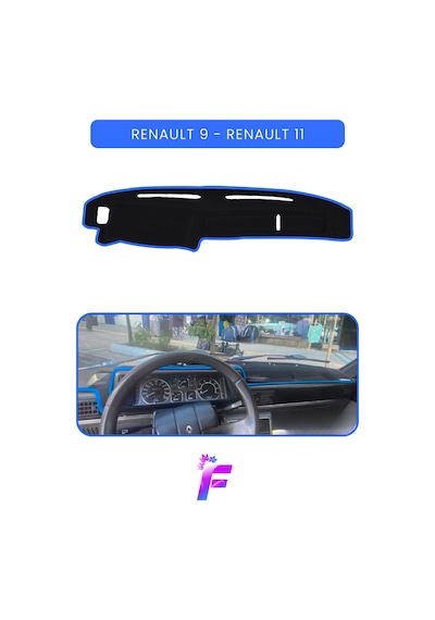 Renault 9 Uyumlu Ön Göğüs Koruma Hızlı Ve Kolay Montaj Kaymaz Tasarım Oto Aksesuar A11