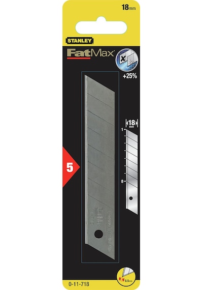 Stanley 0-11-718 Maket Bıçağı Yedeği 110X18 MM 5X1 (Fatmax)