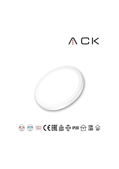 24w Cct Üç Renk Ayarlanabilir Yuvarlak Sıva Üstü / Sıva Altı Led Panel - Beyaz Kasa 3850 Lümen Ap03-02490 - 901695116 Diğer 24w Cct Üç Renk Ayarlanabilir Yuvarlak Sıva Üstü / Sıva Altı Led Panel - Beyaz Kasa 3850 Lümen Ap03-02490 - 901695116 Diğer