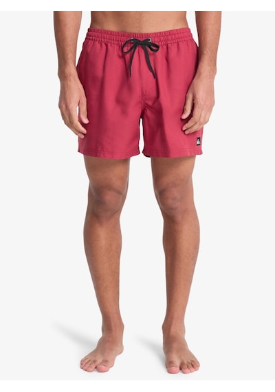 Quiksilver Quıksılver Deluxe 15 Erkek Burnt Russet - Solid Volley Short Eqyjv04101-rqz0 Bordo