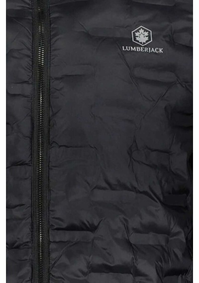 Lumberjack Amott Erkek Siyah Dik Yaka Mont 101398585 Siyah