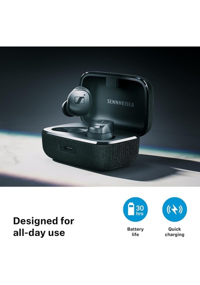 Momentum True Wireless 4 Kulak İçi Kulaklık Beyaz Gümüş Genel
