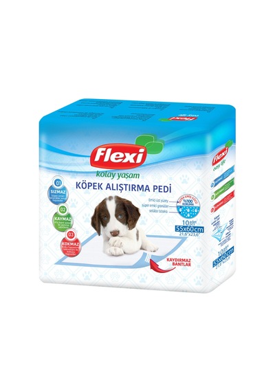 Flexi Köpek Alıştırma Pedi 10'lu - 8 Adet Tarı