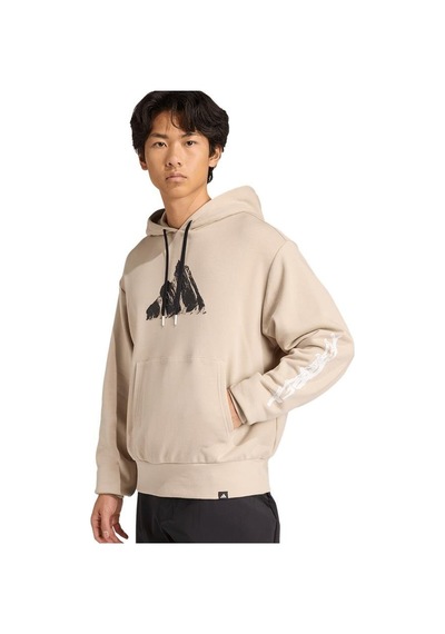 Adidas Çocuk Bej Sweatshirt U Snow Hd Jm6362 Bej