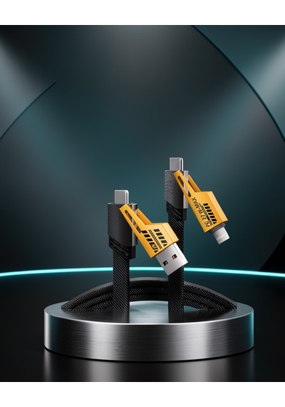 65w Hızlı Şarjlı Usb-c/usb-a Veri Kablosu Xuczikilişarjkablosu-4 Belirtilmemiş
