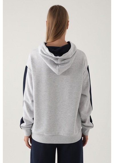 Harvard Kar Melanj Kadın Sweatshirt 5274-41187 Kar Melanj