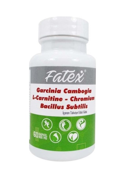 Fatex Garcinia Cambogia L-Carnitine Chromium 60 Kapsül