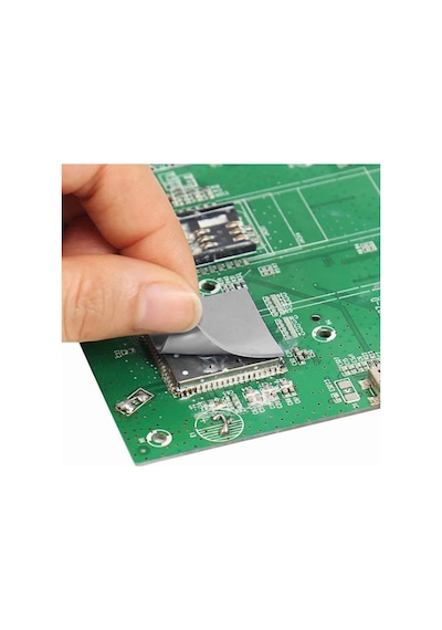 Wozlo 1 0mm 100x100mm Chipset Soğutucu Termal Pad Cep Telefonu Notebook Ps4 Ps5 Gri 13w/m K