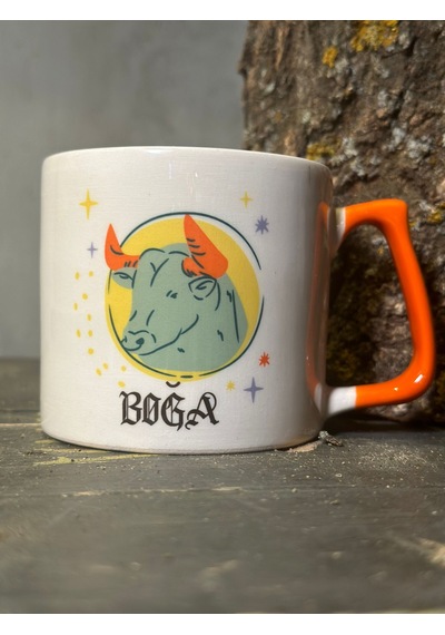 Boğa Burcu Tasarım Kupa