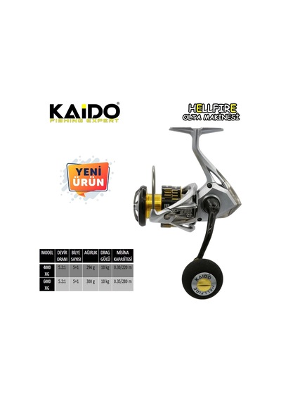 Kaido Hellfire Olta Makinesi 6000xg