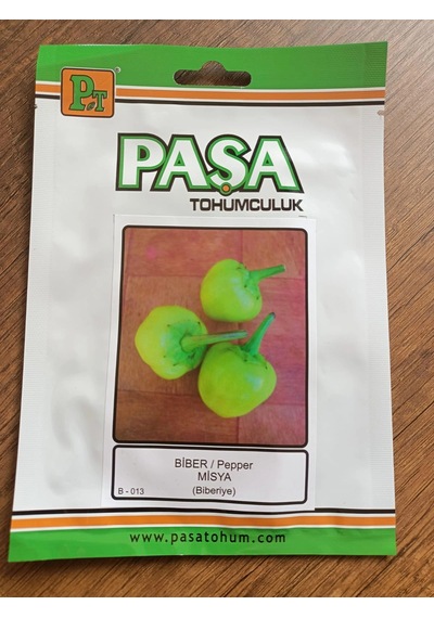 Paşa Tohumculuk Biber Tohumu Misya Biberiye 5gr