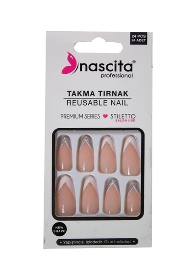 Nascita Stiletto French Tırnak - 201