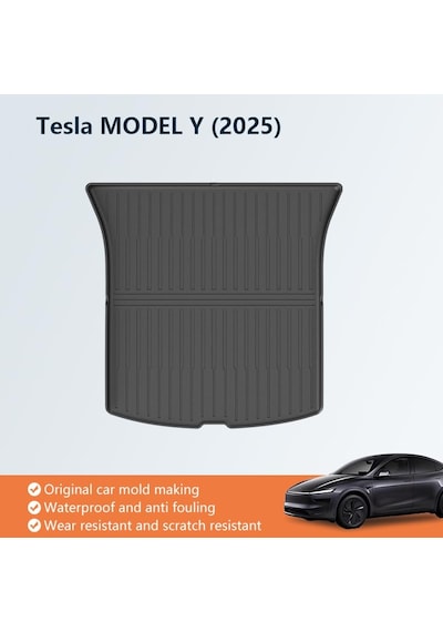Li Parts Tesla Model Y Juniper Ve Standart Uyumlu Premium Saf Tpe Kokusuz Bagaj Havuzu Paspası 1 Parça