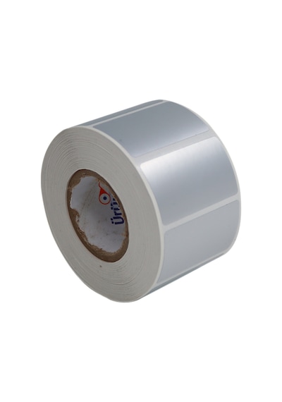Silvermat Demirbaş Etiketi 50mm X 30mm Ruloda 1000 Adet