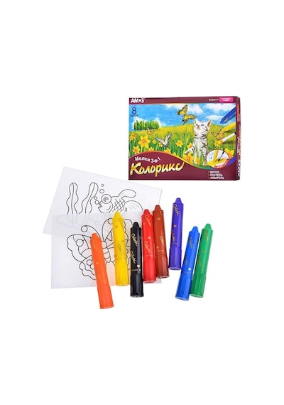 Amos Crx5p8 Colorix 3in1 Pastel Boya 8 Renk