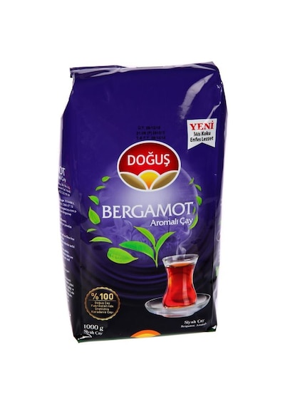 Doğuş Bergamot Aromalı Siyah Dökme Çay 6 x 1 KG