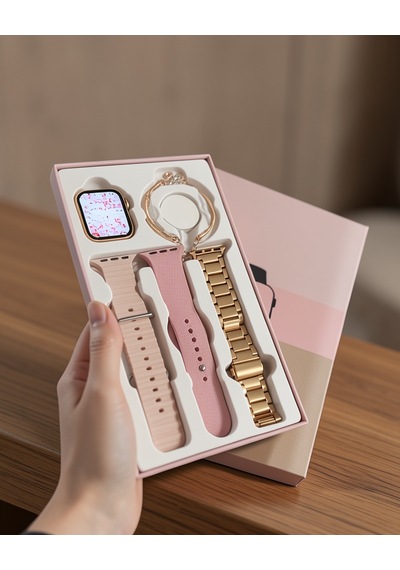 Akıllı Saat Bluetooth Bağlantılı Gps Takibi Uczg39saat2 Pembe