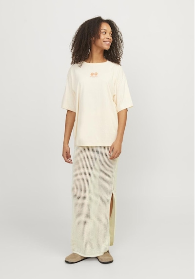 Jack & Jones Kadin Krose Plaj Etegi - Presley 12255148 Vanilla Ice Siyah