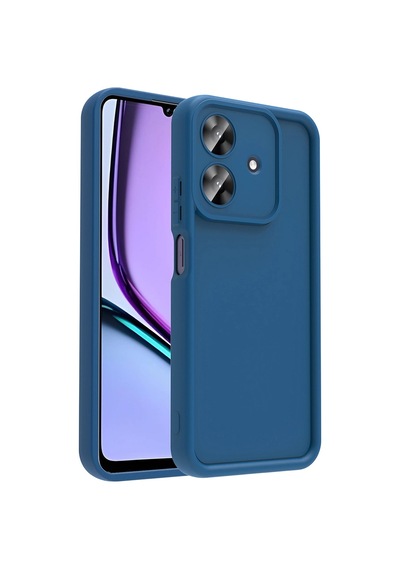 Realme Note 60 Kılıf Kamera Korumalı Zore Ananas Kapak Koyu Yeşil