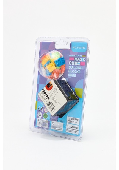 Blok Parçalı Eğitici Sabır Ve Zeka Küpü 6x6cm.