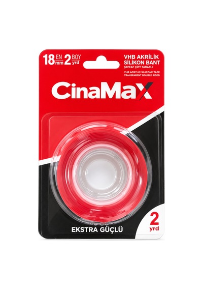 18mm X 2 Metre Çift Taraflı Vhb Akrilik Silikon Bant Güçlü Şeffaf Yapışkan Montaj Bandı Diğer