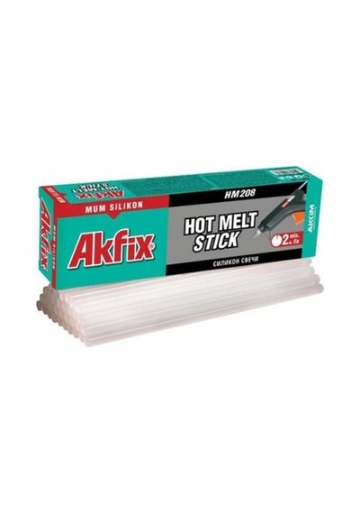 11.2x300 Mm Kalın Mum Silikon Çubuk Kokusuz Ve Kolay Kullanım