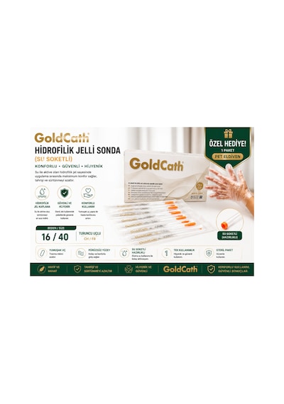 Kendinden Jelli Sonda Ch 16/40 30 Adet + Pet Eldiven