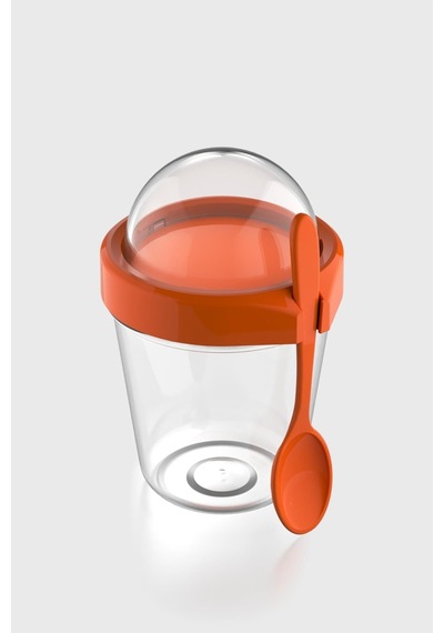 Renga Orbit 350 Ml Tritan Müsli Ve Atıştırmalık Kabı 191013 Turuncu