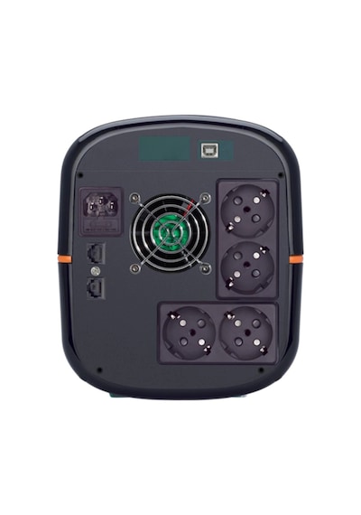 Tunçmatik Digitech Eco 2000va Lineinteractive Ups 2x9ah Akü Kdo