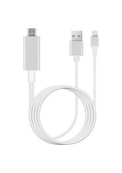 Lightning To HDMI HD TV Görüntü Aktarma Kablosu iPhone Apple Uyumlu iPad  IOS