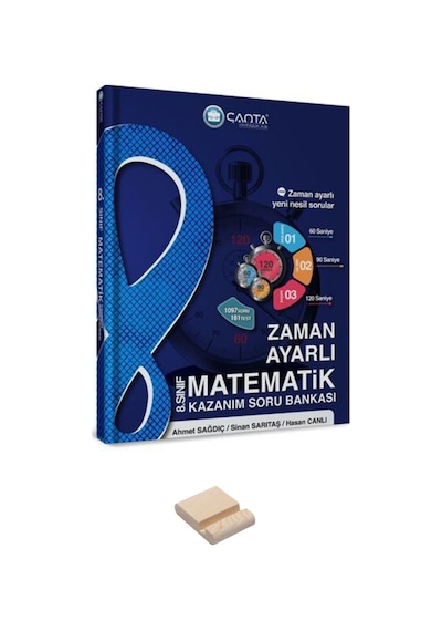 Lgs 8. Sınıf Matematik Zaman Ayarlı Kazanım Soru Bankası Ve Telefon Tutucu